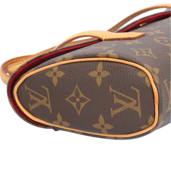 LOUIS VUITTON Authentic Brown Monogram Canvas Bag - Picture 8 of 10
